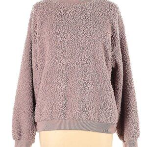 American Eagle Outfitters Sherpa Pullover Sweatshirt